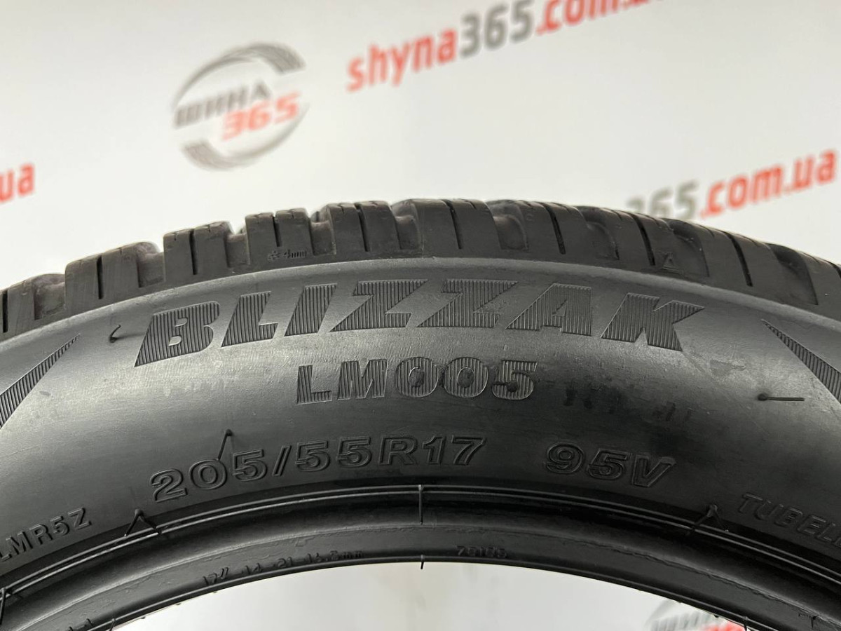 205/55 R17 BRIDGESTONE BLIZZAK LM005 7mm