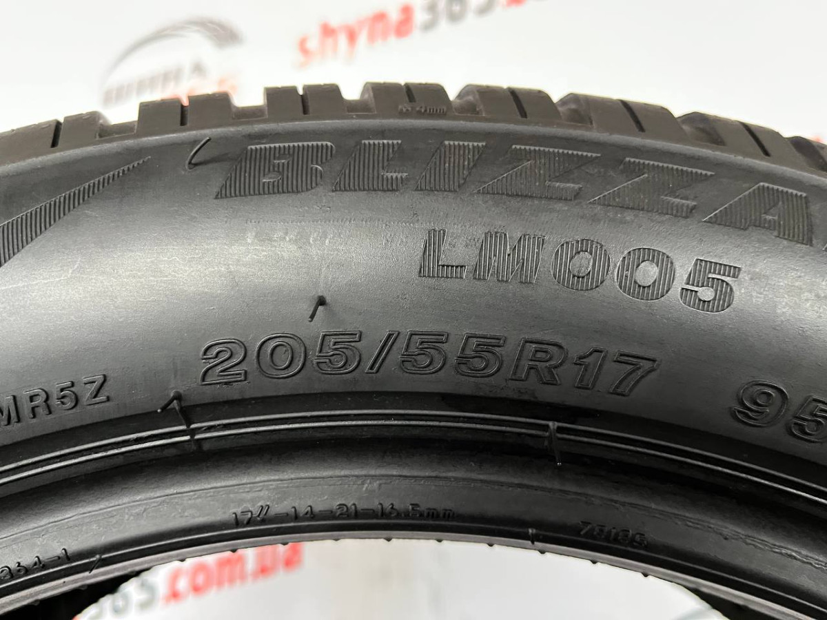 205/55 R17 BRIDGESTONE BLIZZAK LM005 7mm