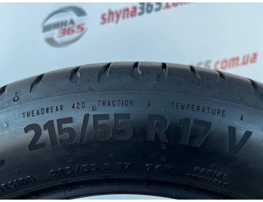 215/55 R17 CONTINENTAL ECOCONTACT 6 Q 5mm