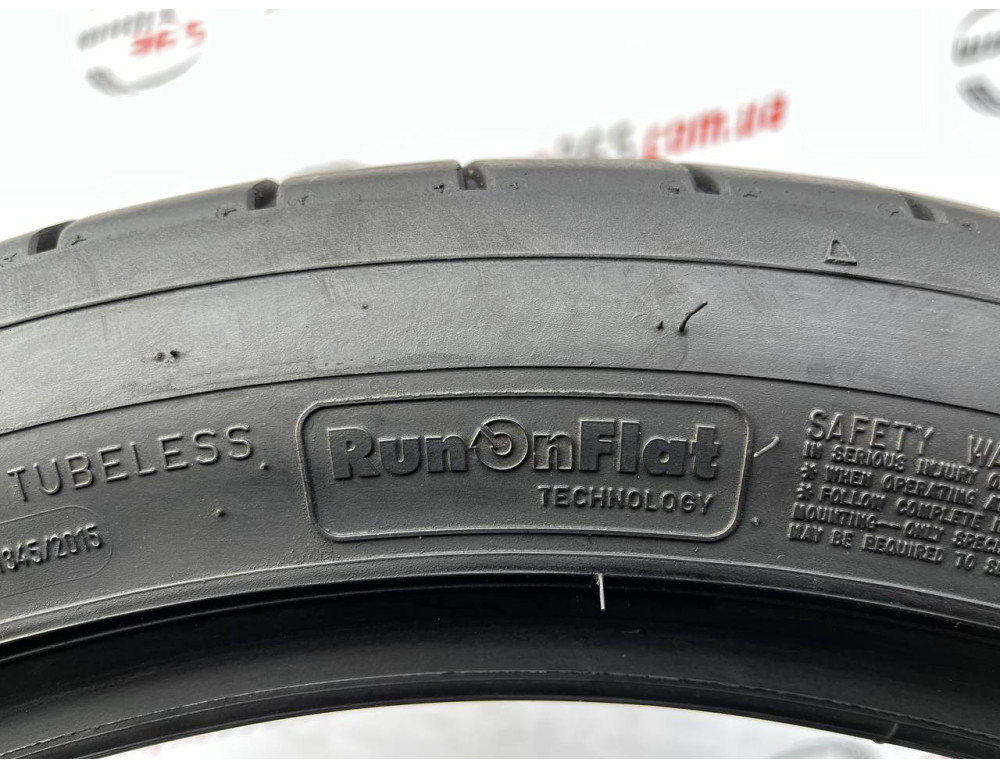 225/45 R19 DUNLOP SPORT MAXX RT2 RUN FLAT 5mm