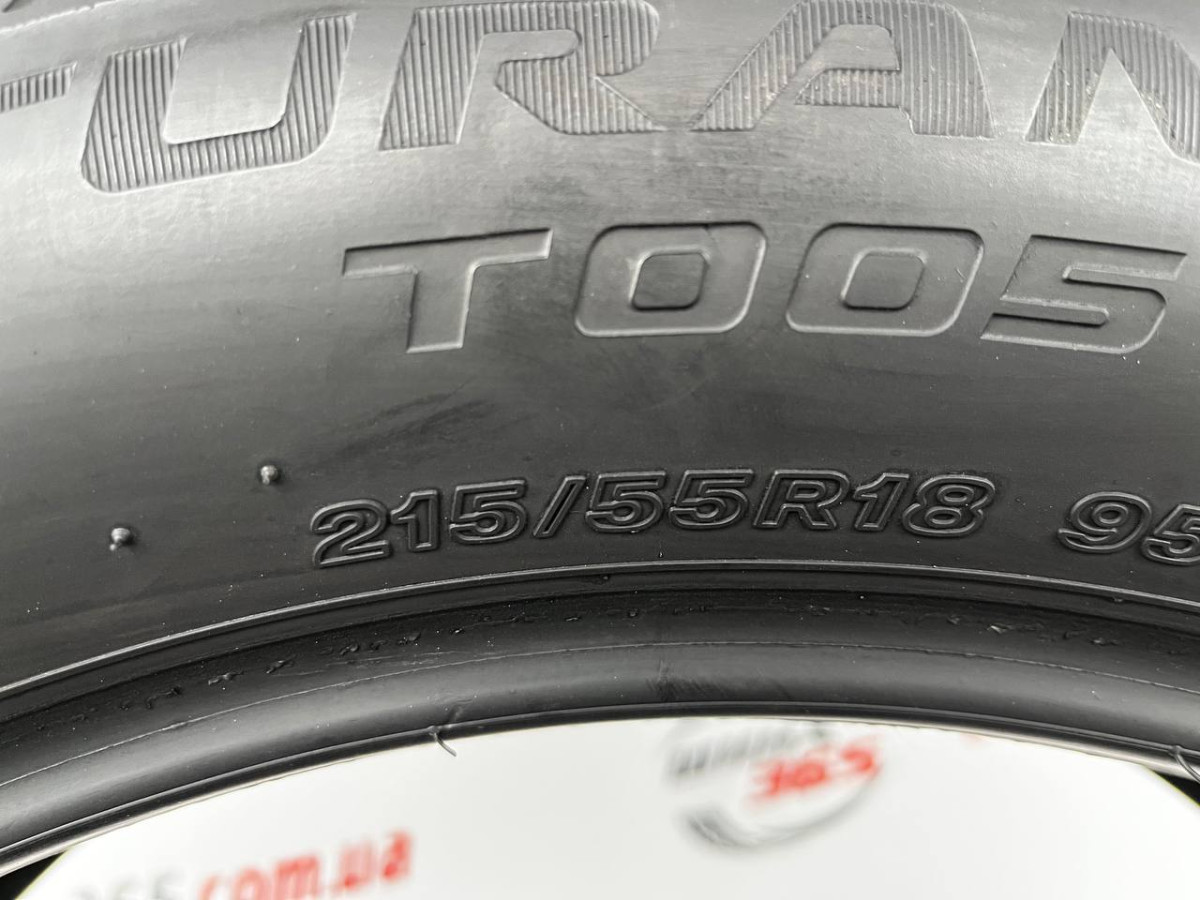 215/55 R18 BRIDGESTONE TURANZA T005 A 4mm