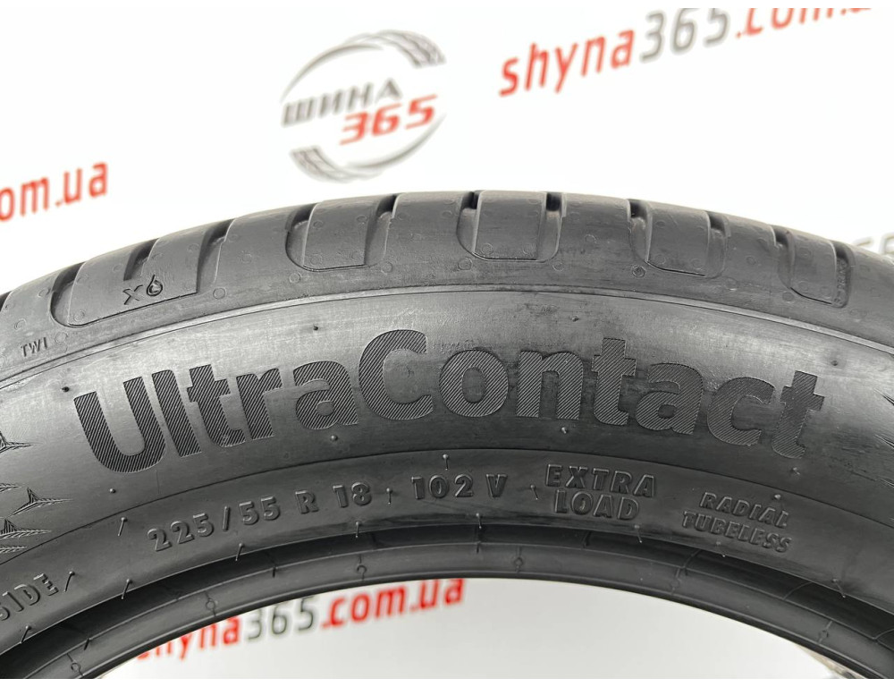 225/55 R18 CONTINENTAL ULTRACONTACT 7mm