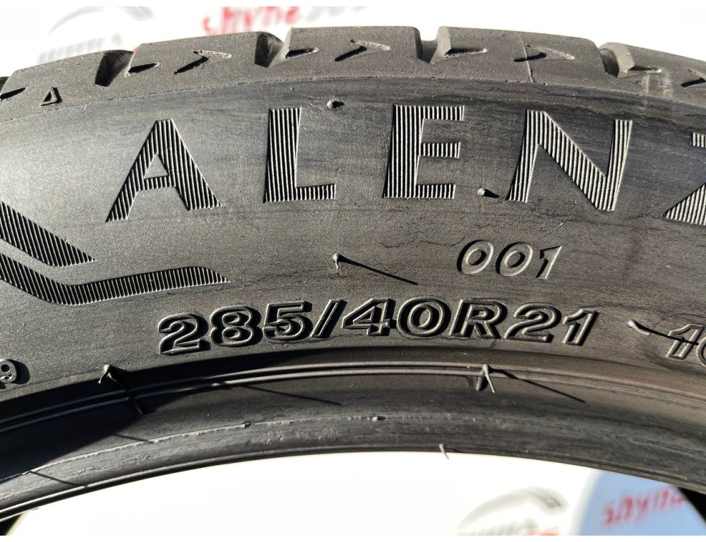 285/40 R21 BRIDGESTONE ALENZA 001 5mm