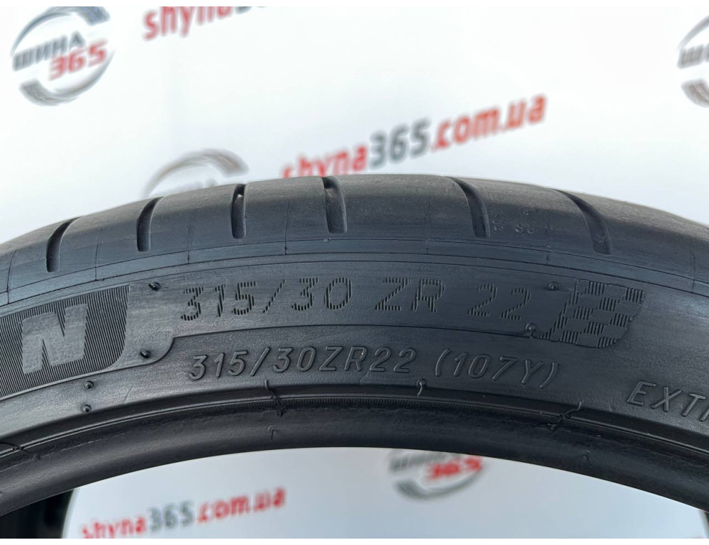 315/30 R22 MICHELIN PILOT SPORT 4S 4mm