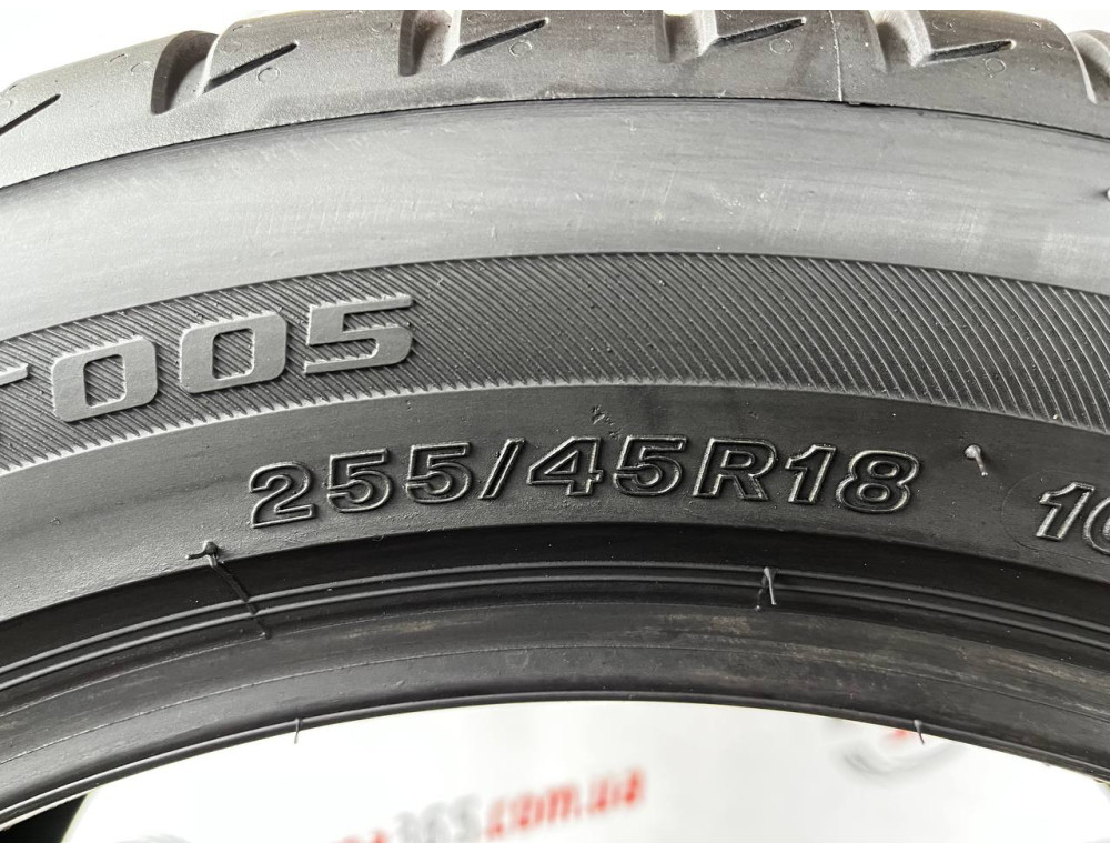 255/45 R18 BRIDGESTONE TURANZA T005 6mm