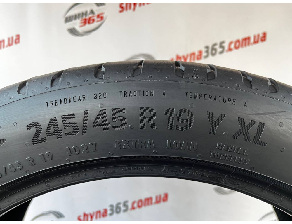 245/45 R19 CONTINENTAL ECOCONTACT 6 Q 4mm