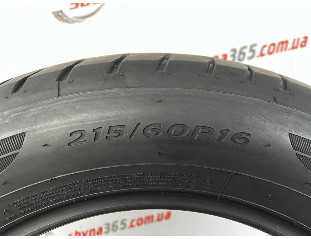 215/60 R16 DUNLOP SPORT BLURESPONSE 4mm