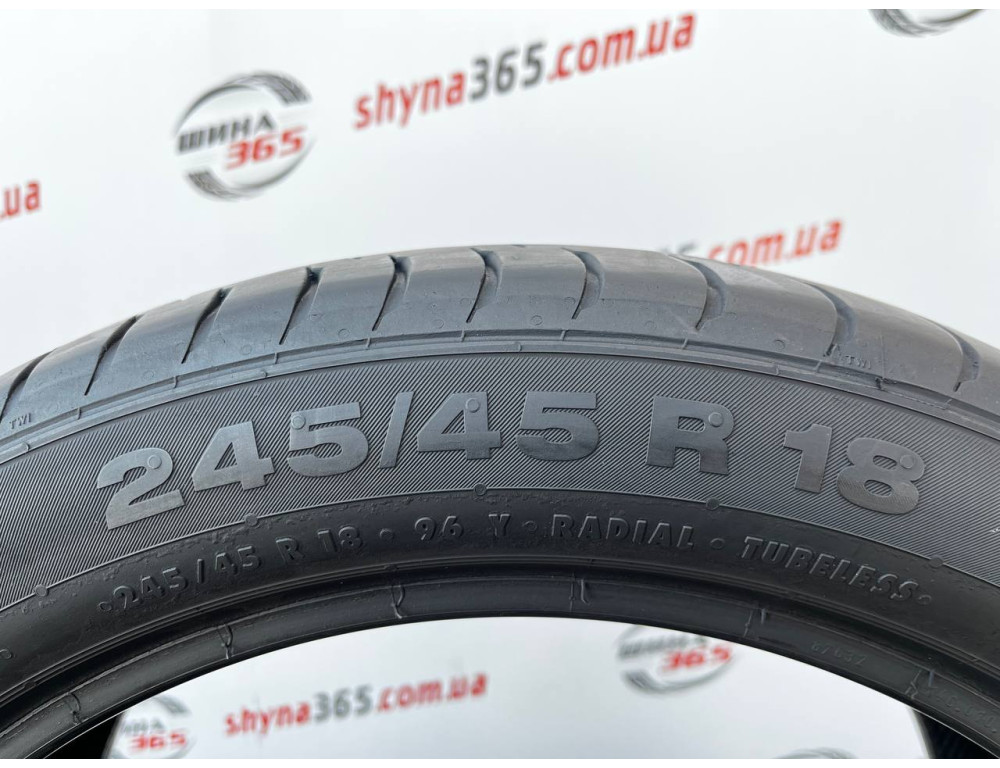 245/45 R18 CONTINENTAL CONTISPORTCONTACT 3E RUN FLAT 4mm