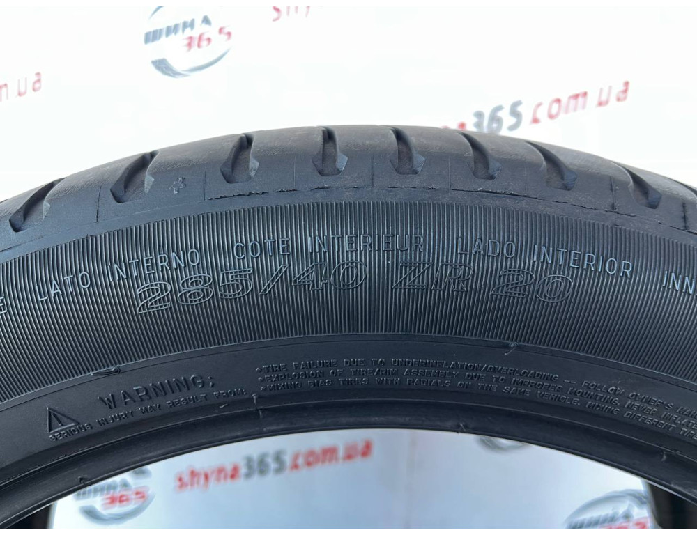 285/40 R20 MICHELIN LATITUDE SPORT 3 4mm