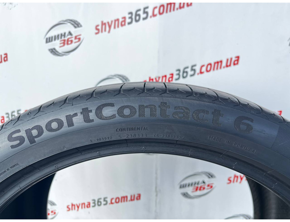 325/30 R21 CONTINENTAL SPORTCONTACT 6 6mm