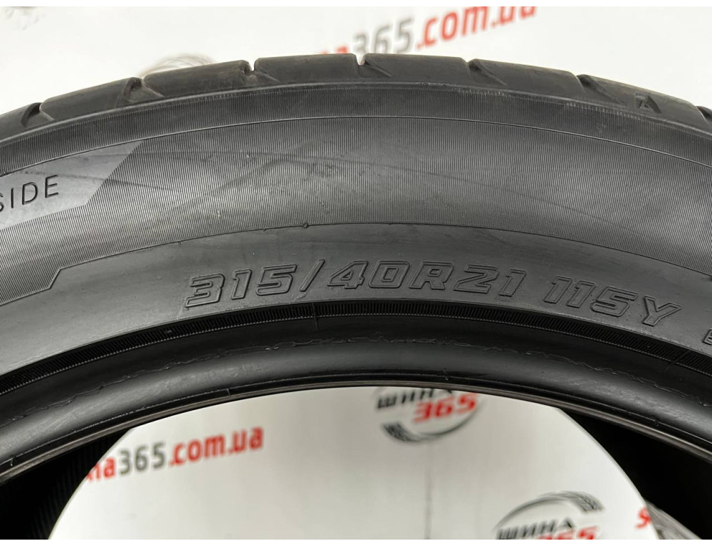 315/40 R21 YOKOHAMA ADVAN SPORT V107 6mm