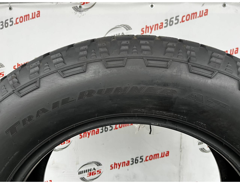 275/60 R20 GOODYEAR WRANGLER TRAILRUNNER AT 4mm