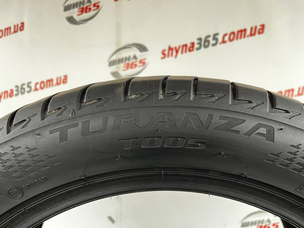 255/45 R18 BRIDGESTONE TURANZA T005 5mm