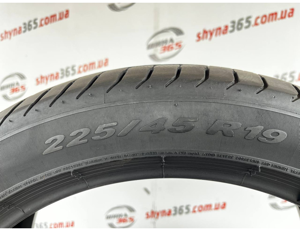 225/45 R19 PIRELLI PZERO RUN FLAT 4mm