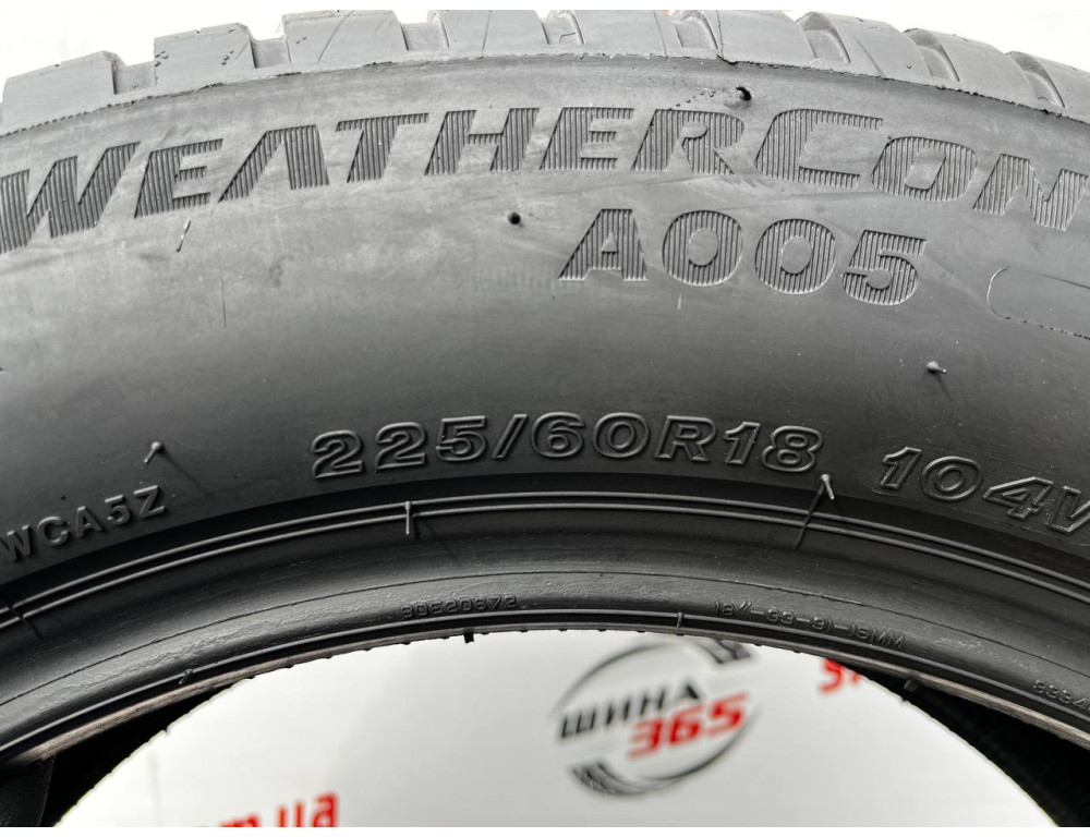 225/60 R18 BRIDGESTONE WEATHERCONTROL A005 6mm