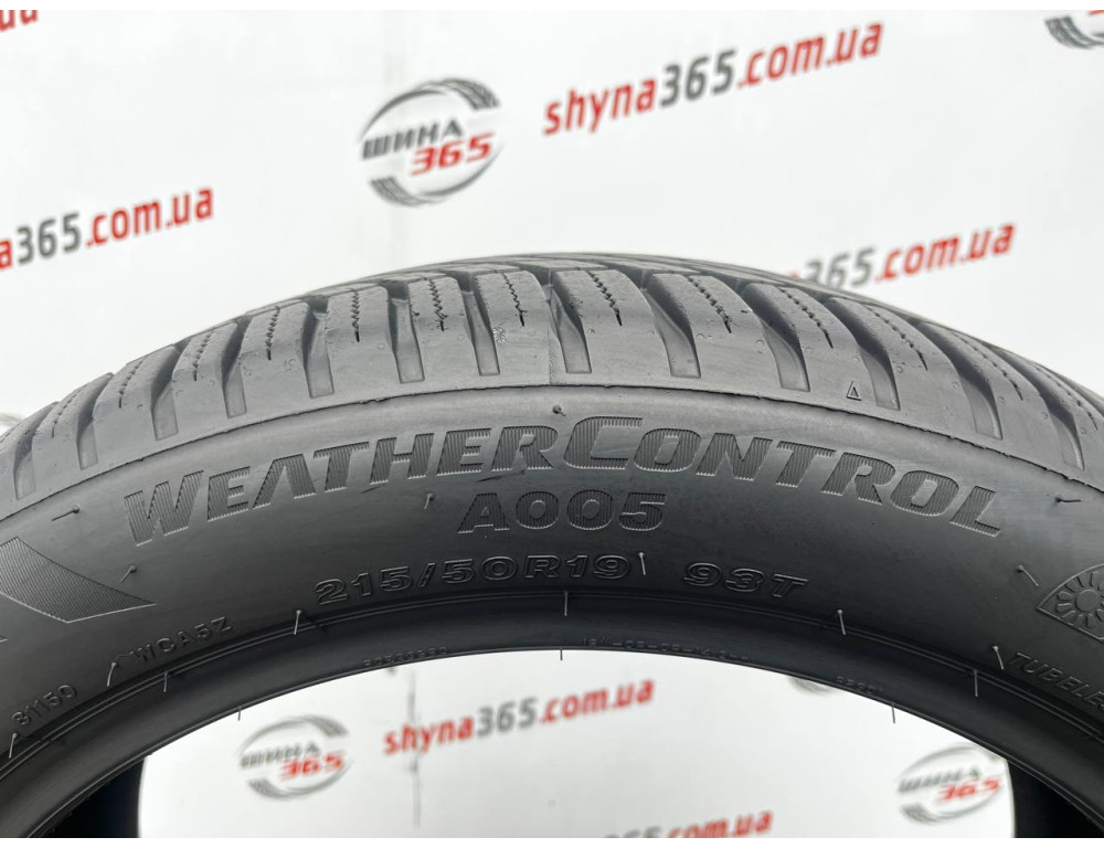 215/50 R19 BRIDGESTONE WEATHERCONTROL A005 B-SEAL 6mm