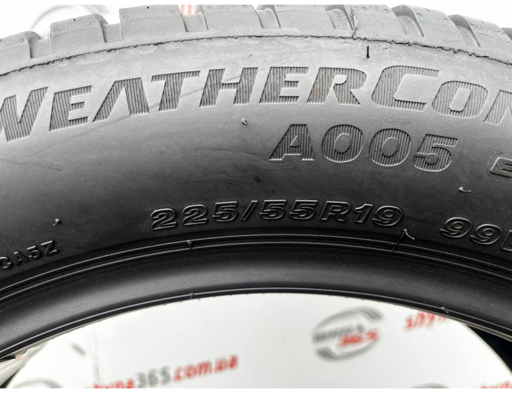 225/55 R19 BRIDGESTONE WEATHERCONTROL A005 EVO 5mm