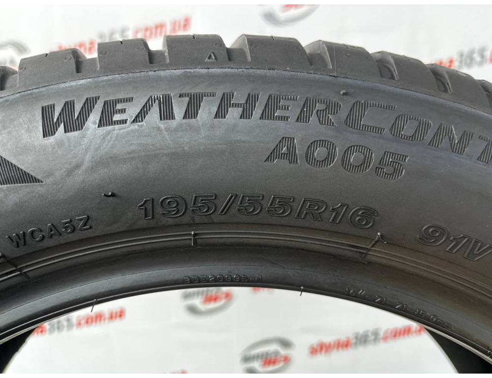 195/55 R16 BRIDGESTONE WEATHERCONTROL A005 5mm