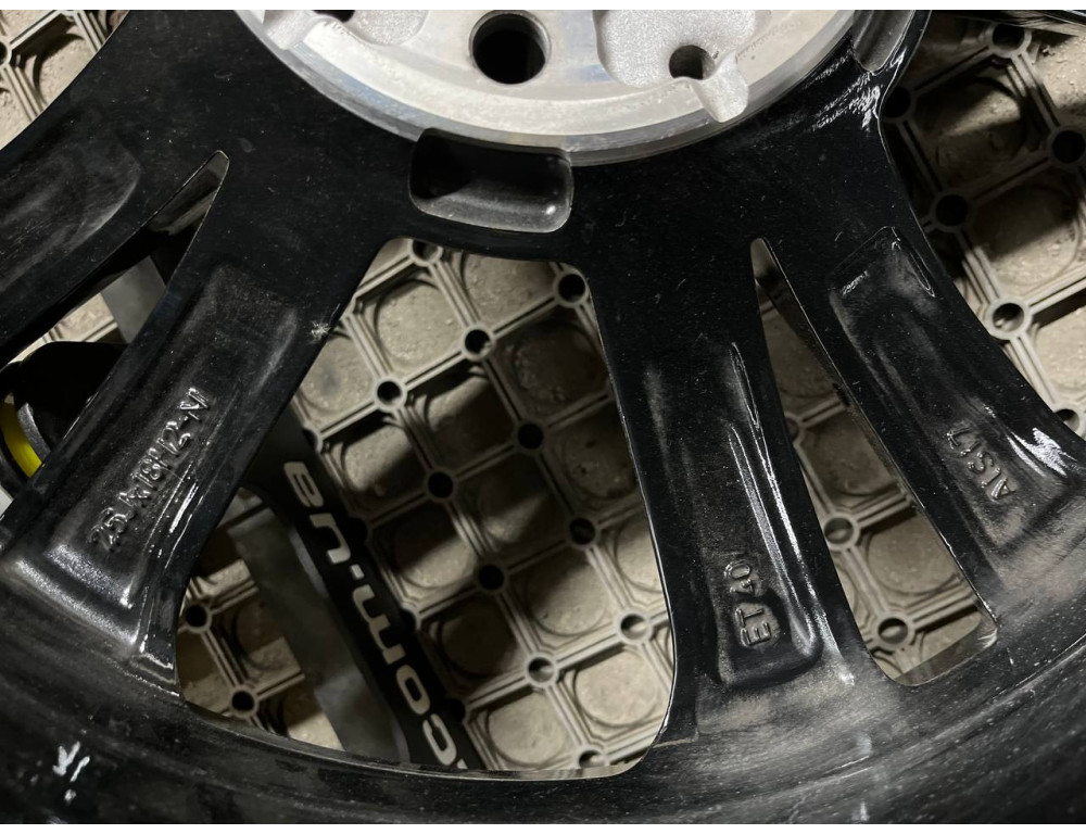 ДИСКИ БУ MERCEDES A2064016200 R18 7.5J PCD 5X112 ET40 DIA66.6 BKF