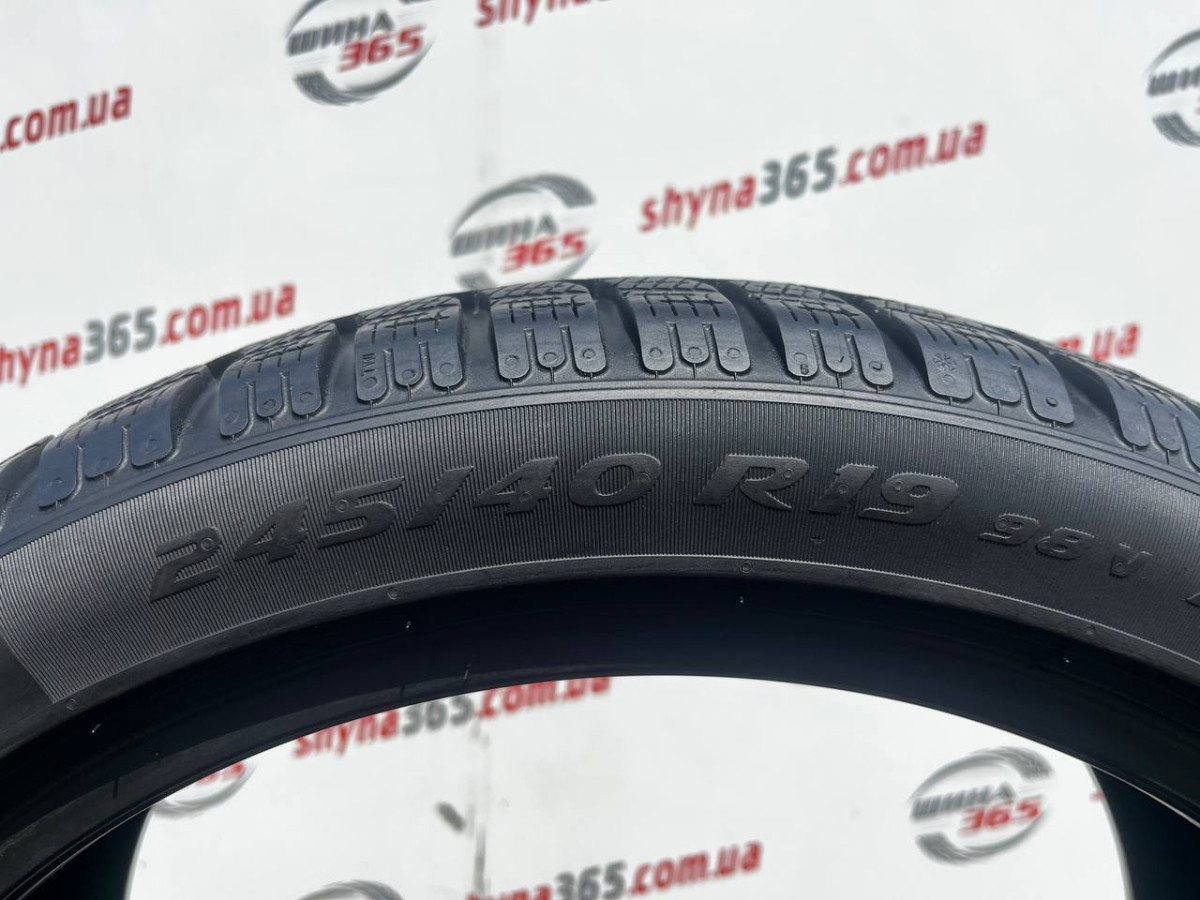 245/40 R19 PIRELLI PZERO WINTER 6mm