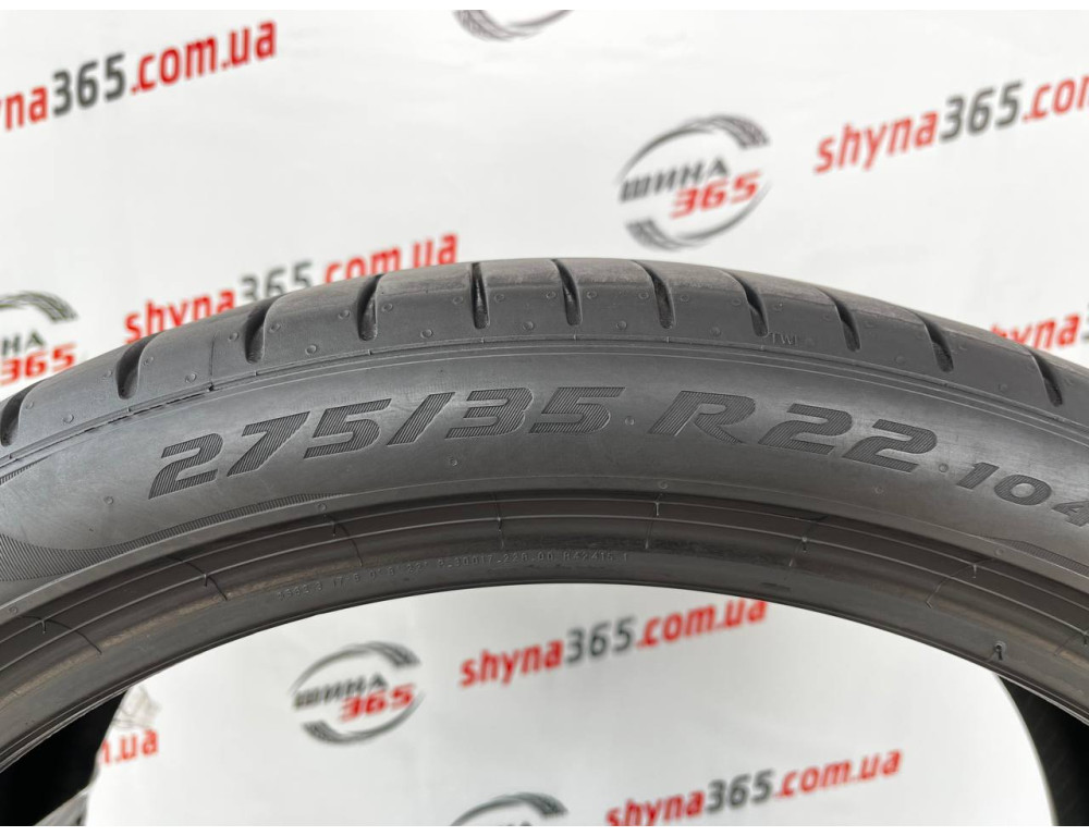 275/35 R22 PIRELLI PZERO PZ4 PNCS 5mm