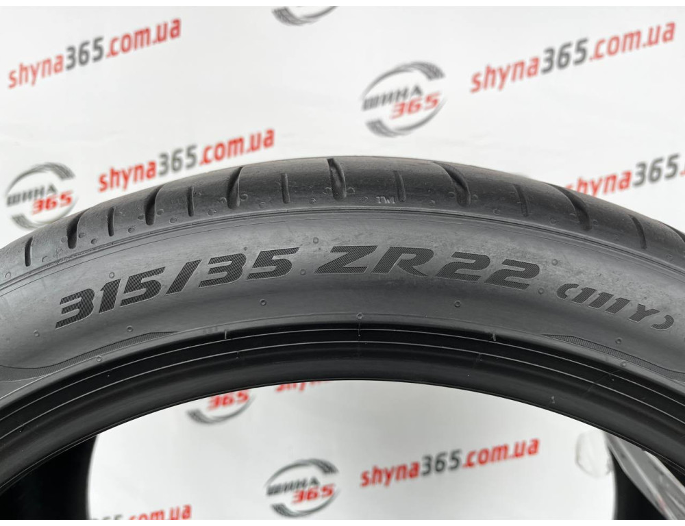 315/35 R22 PIRELLI PZERO PZ4 5mm