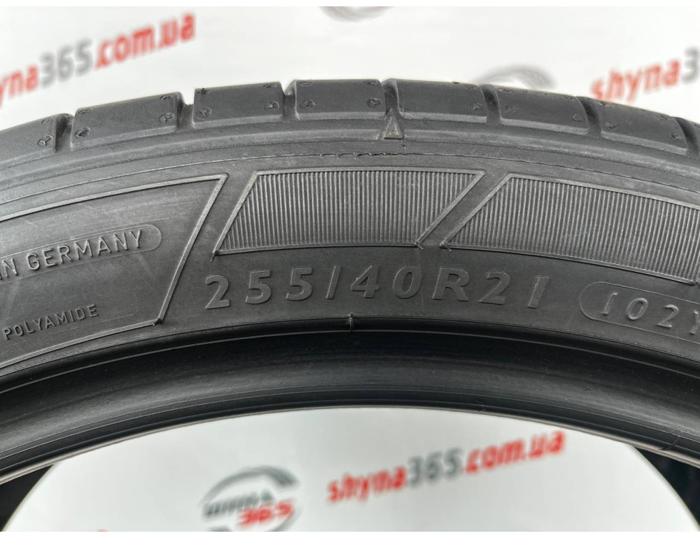255/40 R21 DUNLOP SP SPORT MAXX GT 4mm