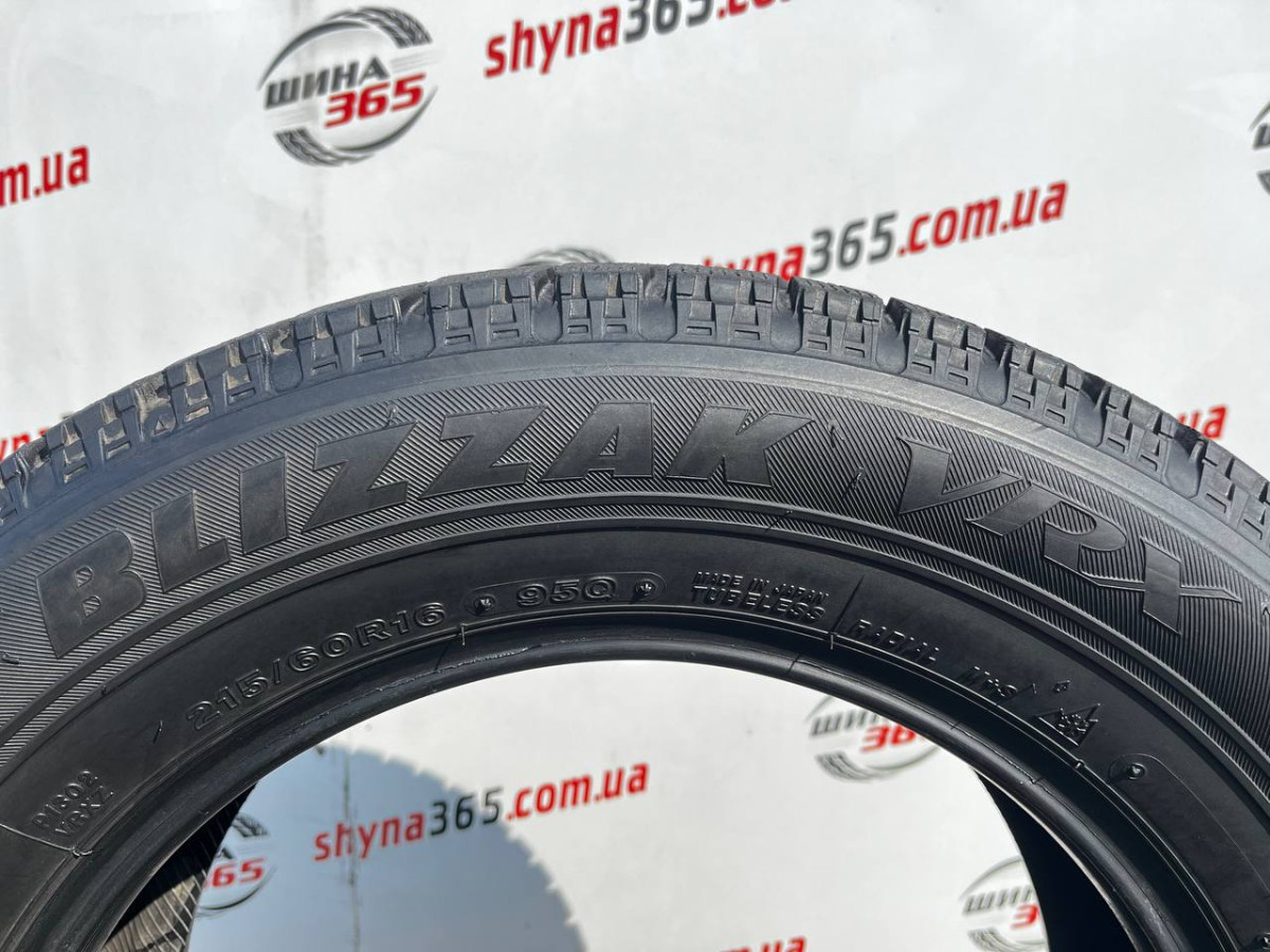 215/60 R16 BRIDGESTONE BLIZZAK VRX 5mm