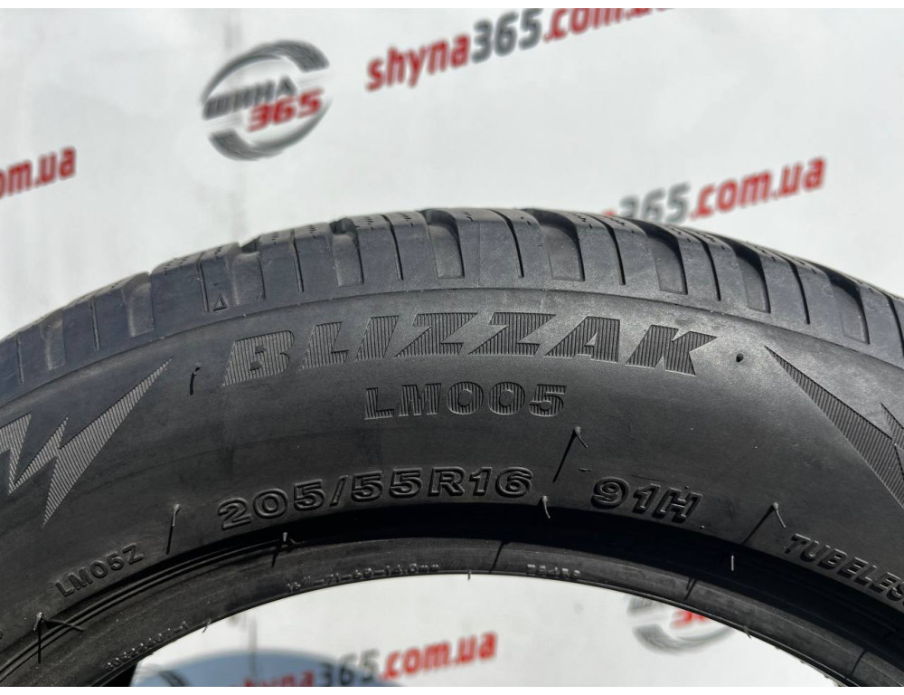 205/55 R16 BRIDGESTONE BLIZZAK LM005 5mm