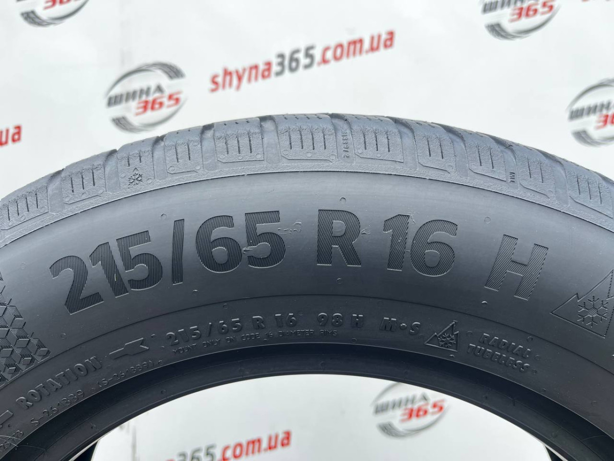 215/65 R16 CONTINENTAL WINTERCONTACT TS870P 5mm