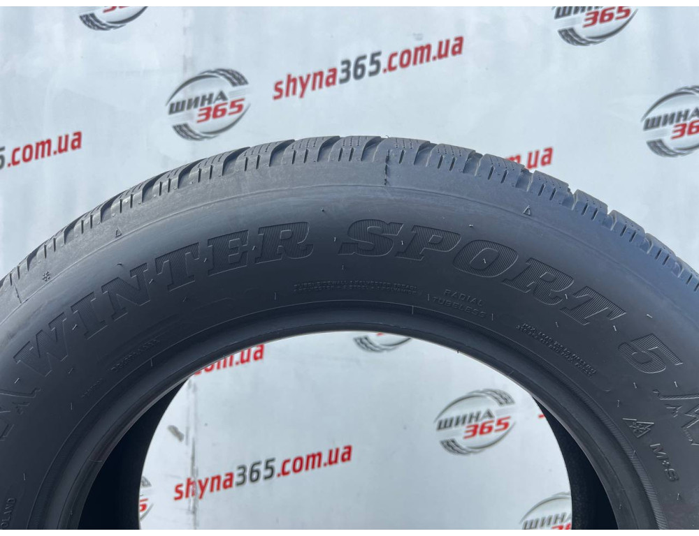 215/65 R16 DUNLOP WINTER SPORT 5 5mm