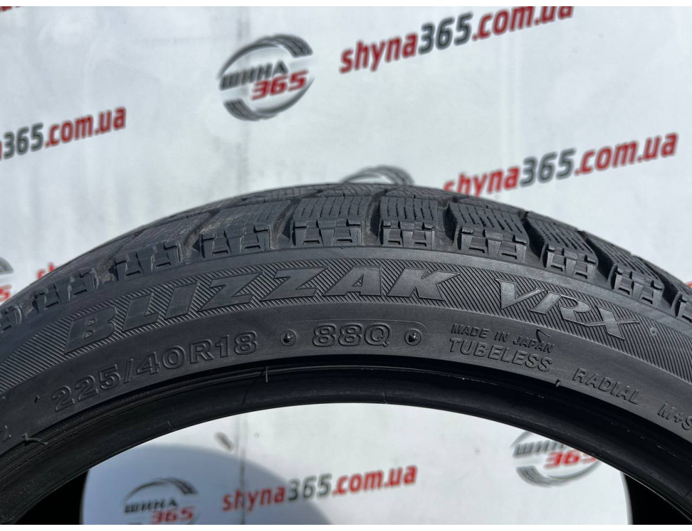225/40 R18 BRIDGESTONE BLIZZAK VRX 6mm