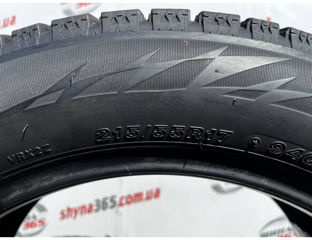 215/55 R17 BRIDGESTONE BLIZZAK VRX2 5mm