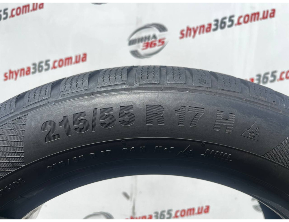 215/55 R17 CONTINENTAL WINTERCONTACT TS850P CONTISEAL 4mm