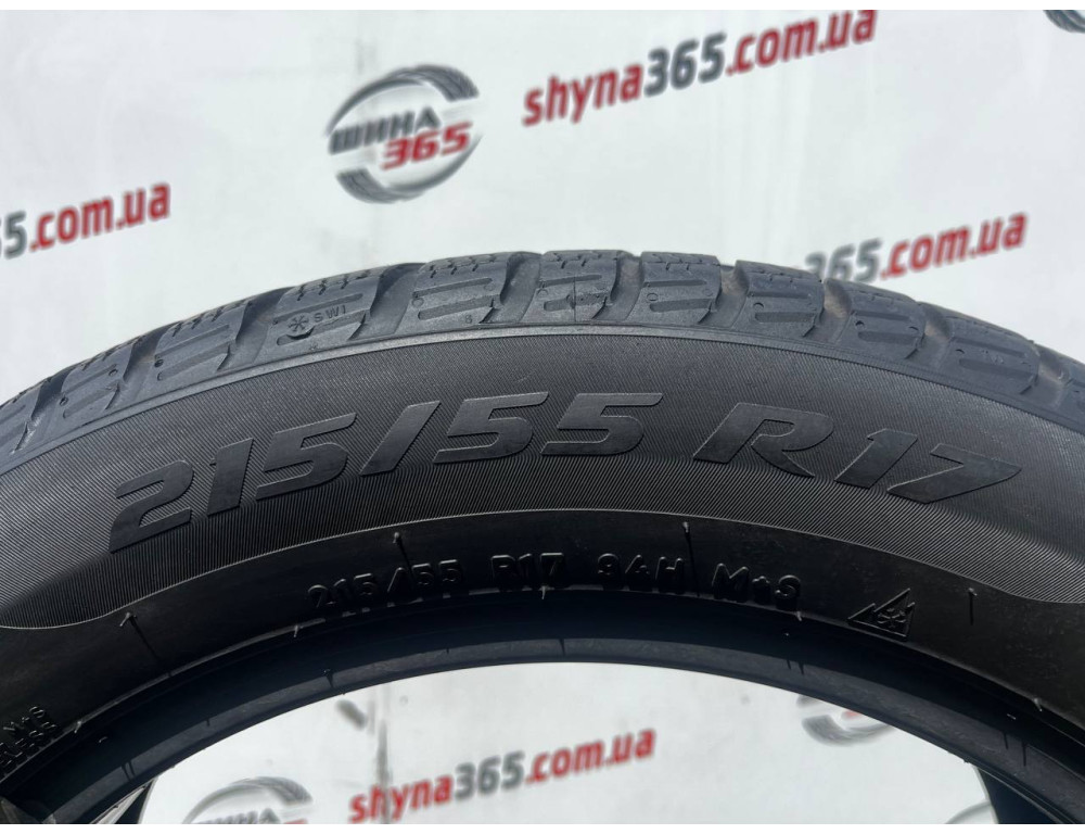 215/55 R17 PIRELLI WINTER SOTTOZERO 3 SEAL INSIDE 4mm