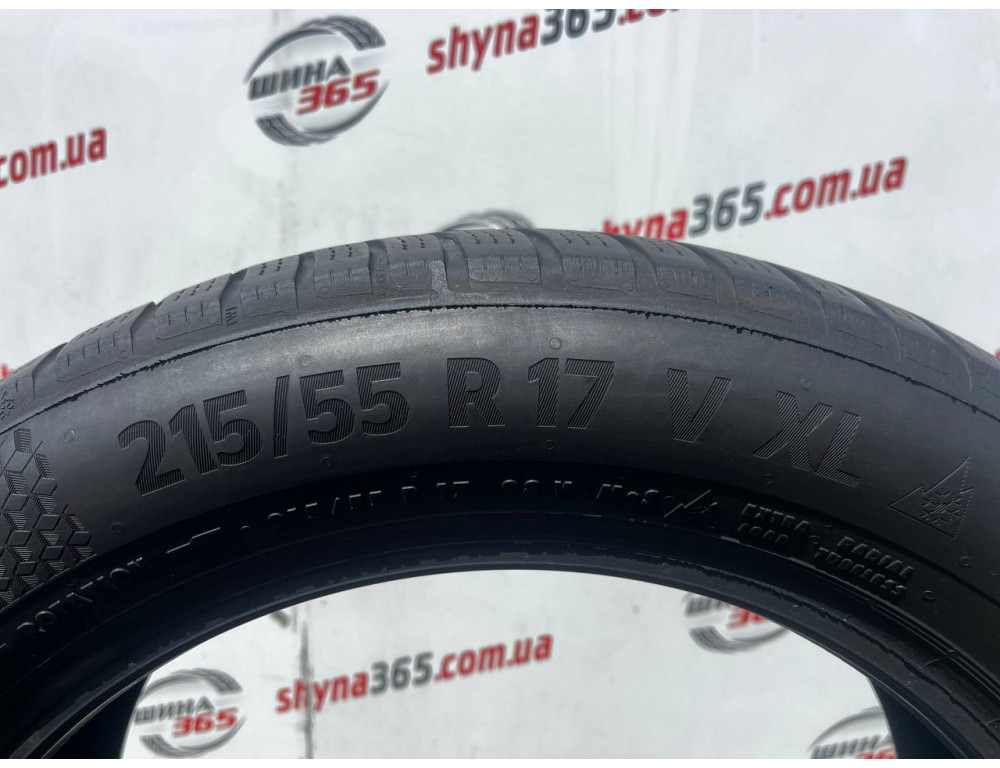 215/55 R17 CONTINENTAL WINTERCONTACT TS870P 4mm