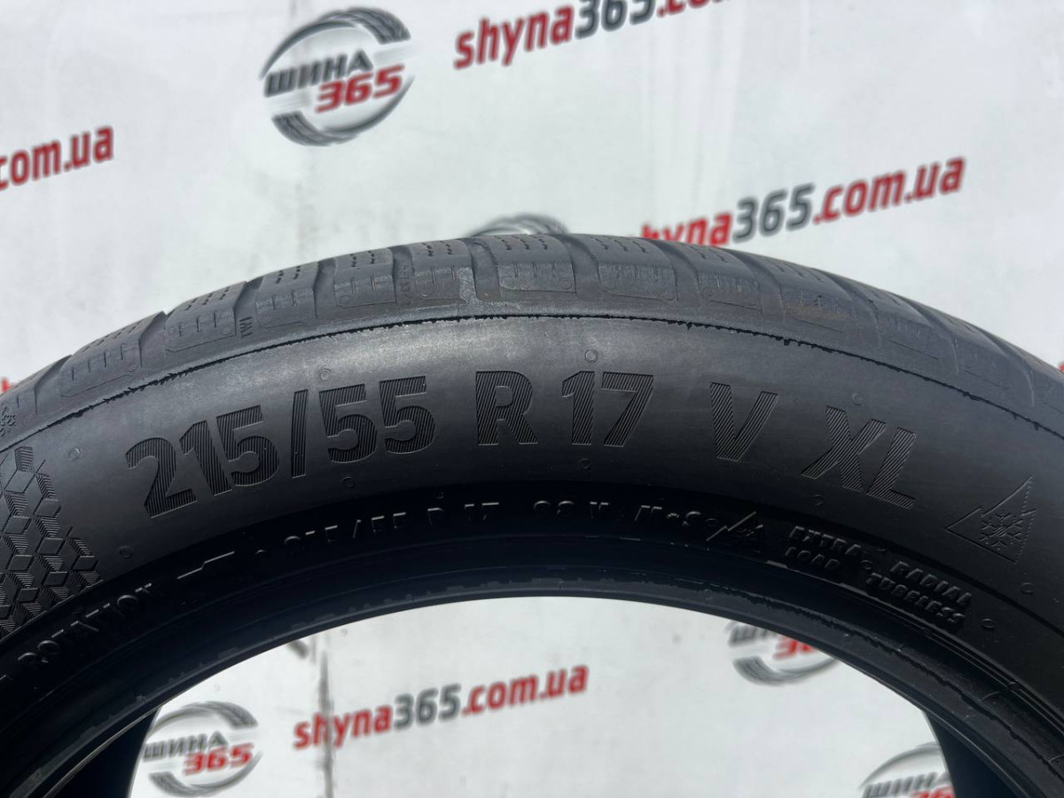 215/55 R17 CONTINENTAL WINTERCONTACT TS870P 4mm