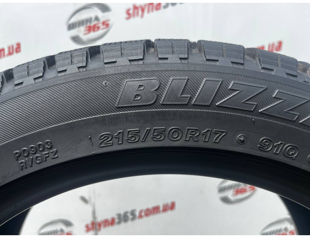 215/50 R17 BRIDGESTONE BLIZZAK REVO GZ 7mm