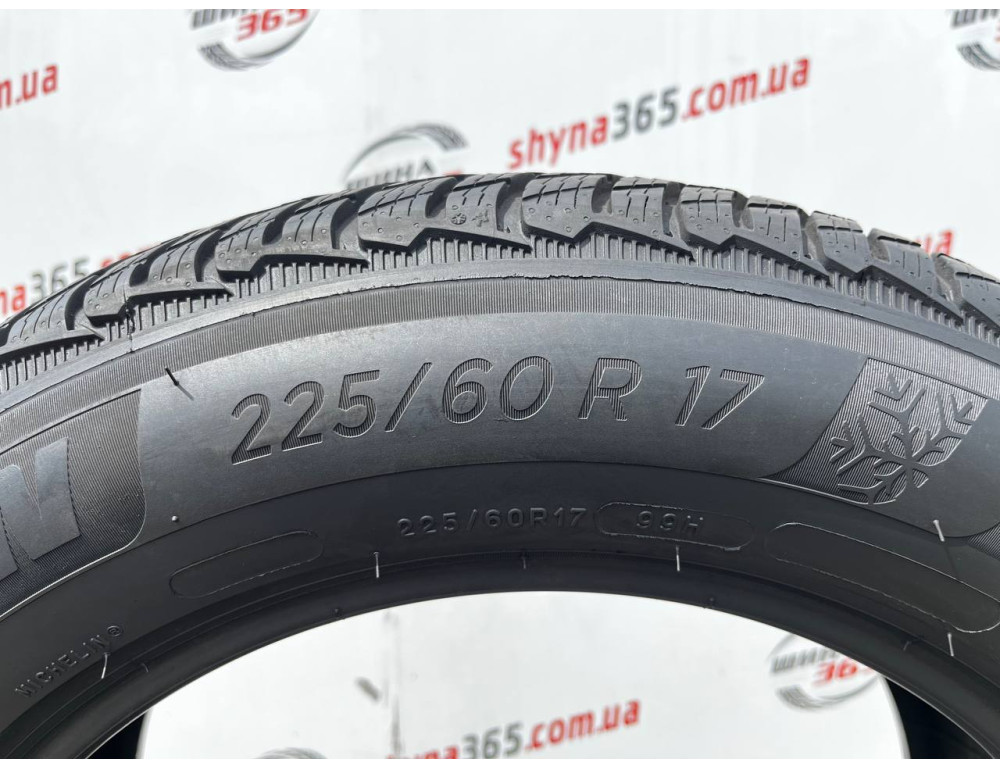 225/60 R17 MICHELIN PILOT ALPIN 5 6mm