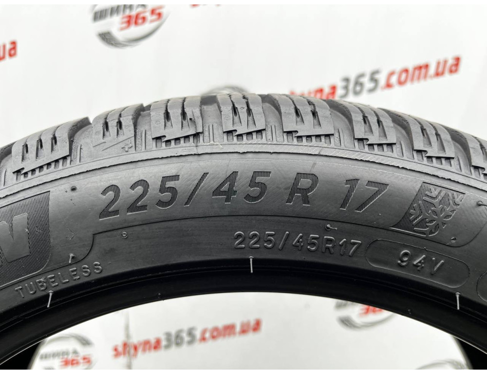 225/45 R17 MICHELIN ALPIN 6 7mm