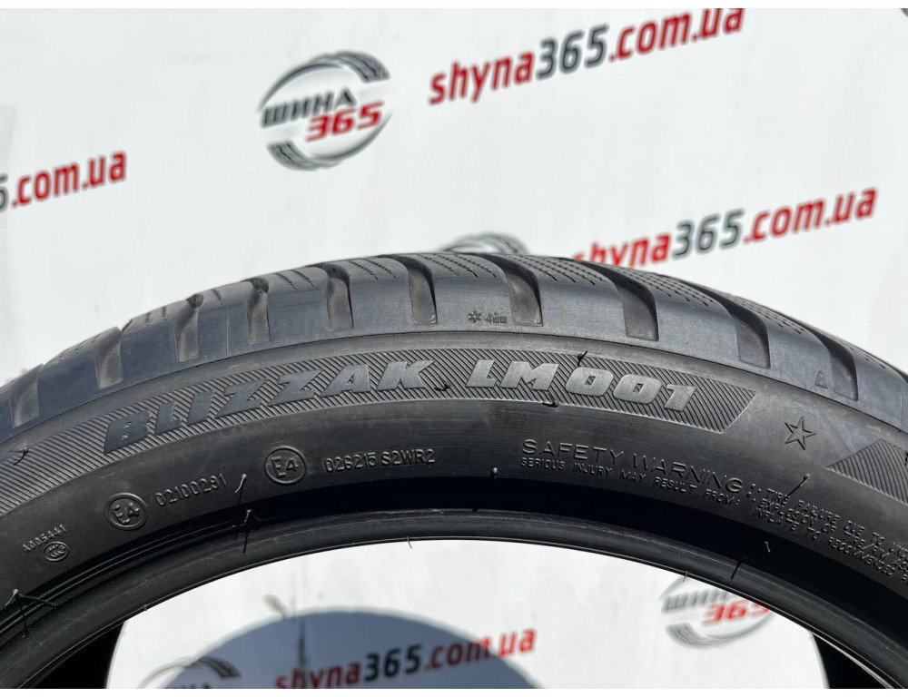 225/45 R18 BRIDGESTONE BLIZZAK LM001 RUN FLAT 5mm