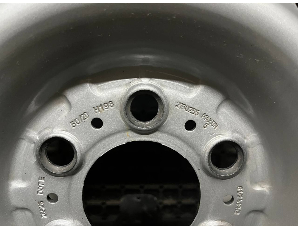 ДИСКИ СТАЛЕВІ БУ MERCEDES A9074014800 R16 6.5J PCD 6X130 ET54 DIA84.1 S