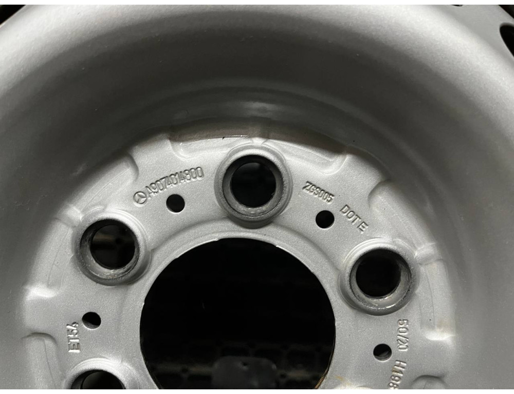 ДИСКИ СТАЛЕВІ БУ MERCEDES A9074014800 R16 6.5J PCD 6X130 ET54 DIA84.1 S