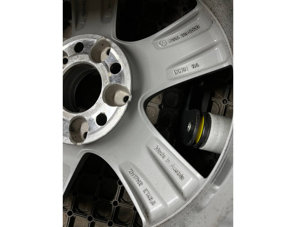 ДИСКИ БУ MERCEDES A2054015500 R17 7J PCD 5X112 ET48.5 DIA66.6 S