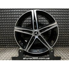 ДИСКИ БУ MERCEDES A1774010700 R18 7.5J PCD 5X112 ET49 DIA66.6 BKF