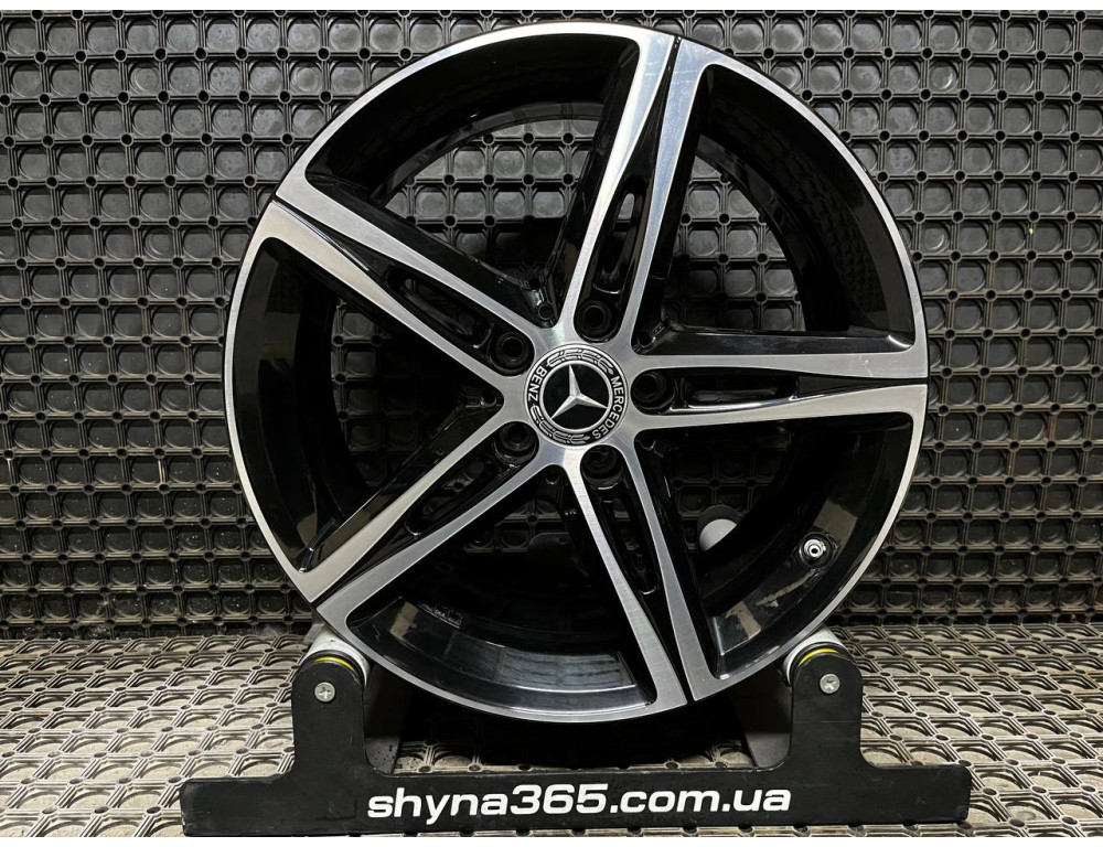 ДИСКИ БУ MERCEDES A1774010700 R18 7.5J PCD 5X112 ET49 DIA66.6 BKF