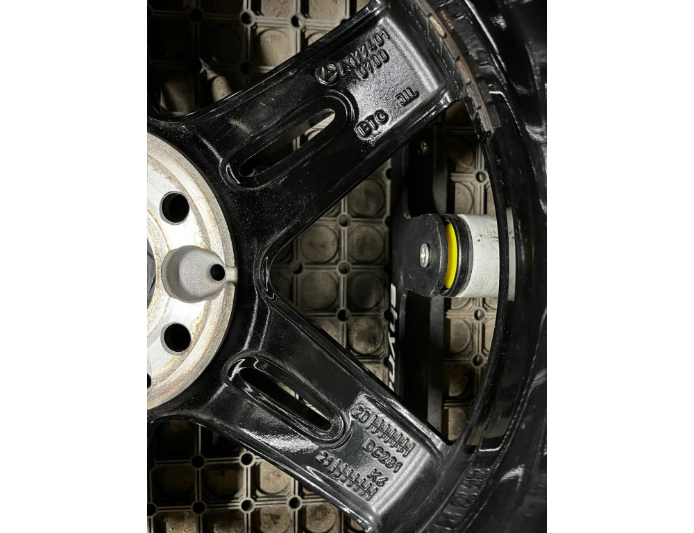 ДИСКИ БУ MERCEDES A1774010700 R18 7.5J PCD 5X112 ET49 DIA66.6 BKF