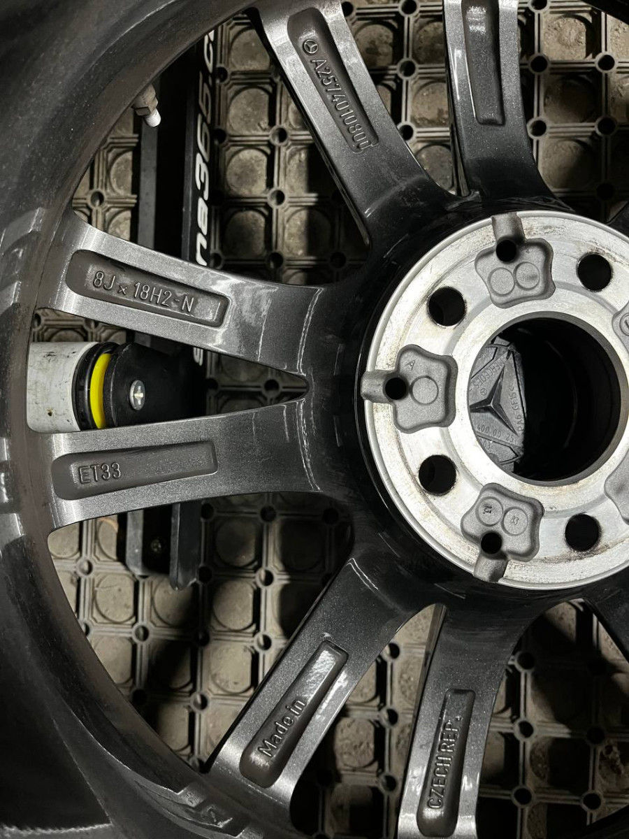 ДИСКИ БУ MERCEDES A2574010800 R18 8J PCD 5X112 ET33 DIA66.6 GMF