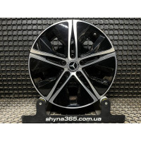 ДИСКИ БУ MERCEDES A1774010500 R18 7.5J PCD 5X112 ET49 DIA66.6 BKF