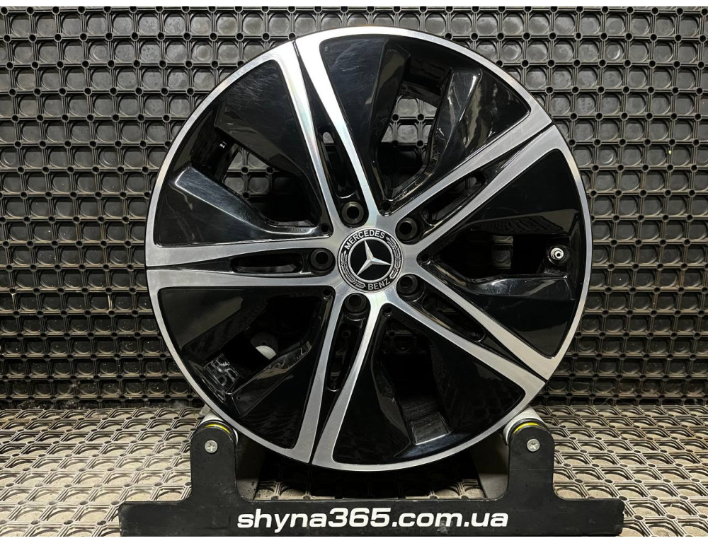 ДИСКИ БУ MERCEDES A1774010500 R18 7.5J PCD 5X112 ET49 DIA66.6 BKF